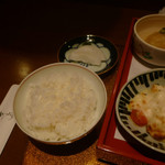 野菜割烹 あき吉 - ご飯