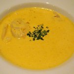 千年葡萄家 - 魚介のラビオリ　雲丹のクリームソース