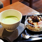 花想容 カフェ - お抹茶/あんみつ