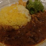 SPICY CURRY 魯珈 - 限定カレー 舞茸とビーフのスープカレー大盛