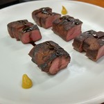 スタミナ苑 - ハツのタタキ