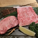 和牛A5雌牛と熟成牛舌 肉屋いちゆく - 