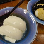 スタミナ苑 - 杏仁豆腐は２種類