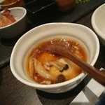 kienshunsaijikan - きのこの餡掛け豆腐