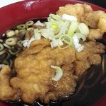 宮ちゃん - いか天そば￥350