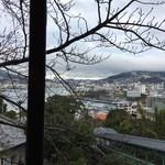 自由亭喫茶室 - 窓からの景色