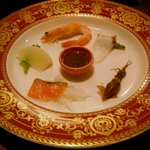 Kitari kyuu - 前菜　海鮮サラダ
