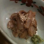 赤坂 詠月 - 穴子刺身の食感！