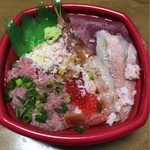 海鮮丼丸 - 愛海丼  並  540円