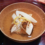 松川 - 松茸と間人蟹のお椀