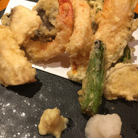 魚竹 - 天ぷら盛り合わせ