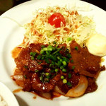 牛たん屋 祇園亭 - ランチの「ザブトン焼肉定食」