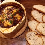 カレー&オリエンタルバル 桃の実 - 牛ハチノスの八丁味噌マサラ煮込み