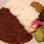 カレー&オリエンタルバル 桃の実 - キーマカレーセット