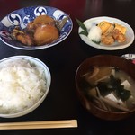 えんや - 日替りランチ（ぶり大根）