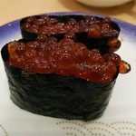 回転寿し まつりや - こだわりの筋子は280円+税