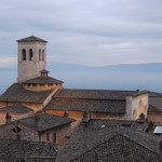 Hotel Giotto Assisi - お部屋のバルコニーから