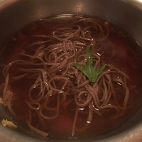 瓦町どら鴨 - 〆の蕎麦