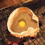 磯坊主 - 【New】カニ味噌甲羅焼き　混ぜてから焼く