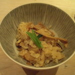 くろぎ - 松茸ごはん。