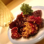 和風もつ料理 あらた - お口直し￥150