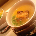 和風もつ料理 あらた - テールスープ￥400