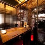 中国料理孝華 - テーブル４名様のお席です。