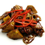 中国料理孝華 - 特製黒酢の酢豚　2,300円