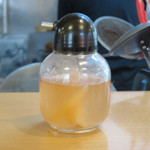 つけ麺屋 - リンゴ酢