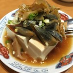 華香楼 - ピータン豆腐  ピータンたっぷり