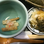 鮮菜家 - 小鉢とお漬物