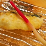 江戸前鮨と鶏 和暖 - 真鯛の西京漬け