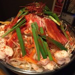 牛タンしゃぶしゃぶとさつま知覧どり BONTEN - bonten:赤もつ鍋