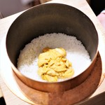 肉屋 雪月花 NAGOYA - 羽釜飯 南魚沼こしひかり 