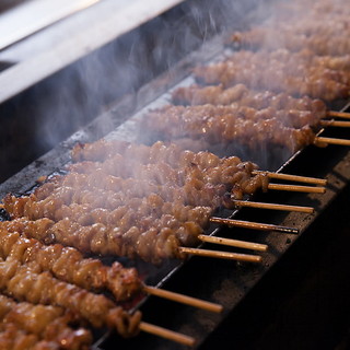 【炭烤烤鸡肉串】秘製“3天準備，5次烤皮”