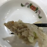 餃子の王将 - 【2017.2.1】餃子の餡。