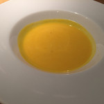 Osteria UVA RARA - お肉のランチのスープ