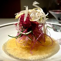レストランエール - 野菜のパフェ(上から)