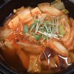 大衆酒場 文太 - キムチ豆腐鍋