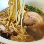 らーめん佳 - あじ玉らーめんの麺