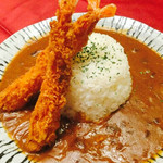 Serufu Dainingu Ando Ba- Ichi - 「一」のカレーライス海老フライトッピング750円／ランチのみ