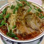 中華そばムタヒロ - もやしとニラの山！