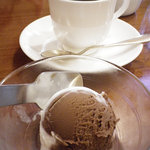 ボーノペッシェ - 2010/Dec ランチ：アイスとデミカップコーヒー
