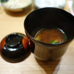 寿しの吉乃 - 2017.01 赤だし