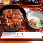 うな川 - 鰻並丼4切れ、2,000円税込