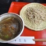 手打そば千花庵 - 鴨ざる蕎麦