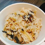 柳麺 呉田 - 炊き込みご飯！