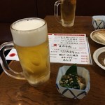Yokohama Nishiguchi Izakaya Sagami - ビールで乾杯