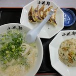 長浜ラーメン 小太郎 - ラーメンセット