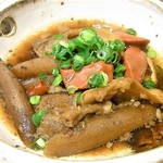 はてなのちゃわん - 牛肉と牛蒡と生麩の甘辛煮